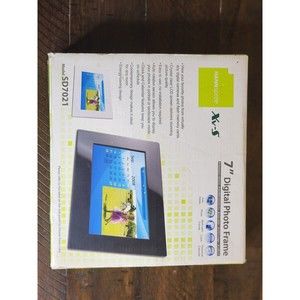 Hannspree SD7021 Digital 7" Photo Picture Black Frame